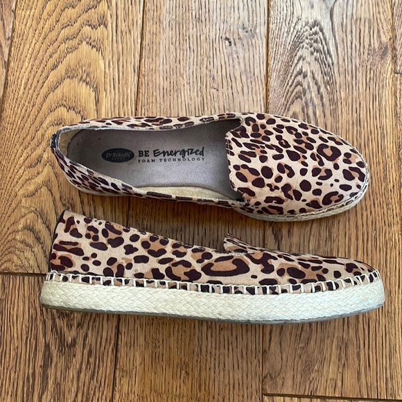 Dr. Scholl's Shoes - Dr. Scholl’s Leopard Print Espadrille loafers